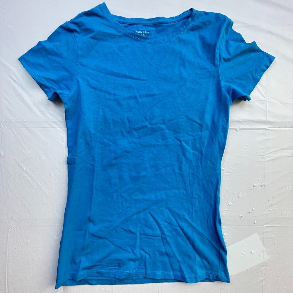 Primark Women's Blue T-shirt Size X-small (2-4)